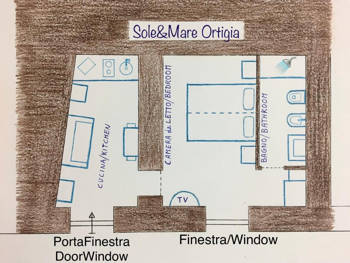 Villa Sole&Mare Ortigia Syracuse Exterior foto